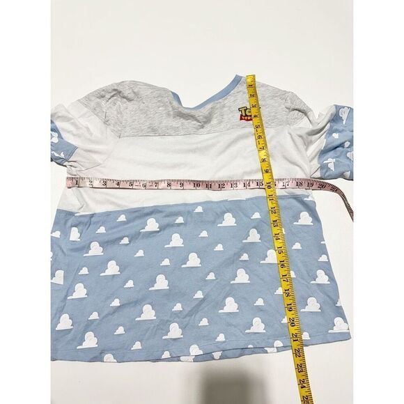 Disney Pixar Her Universe Toy Story‎ Cloud Color-Block Oversized T-Shirt Large - Picture 7 of 10